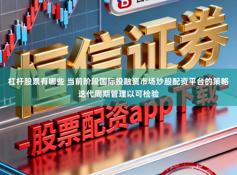 杠杆股票有哪些 当前阶段国际投融资市场炒股配资平台的策略迭代周期管理以可检验